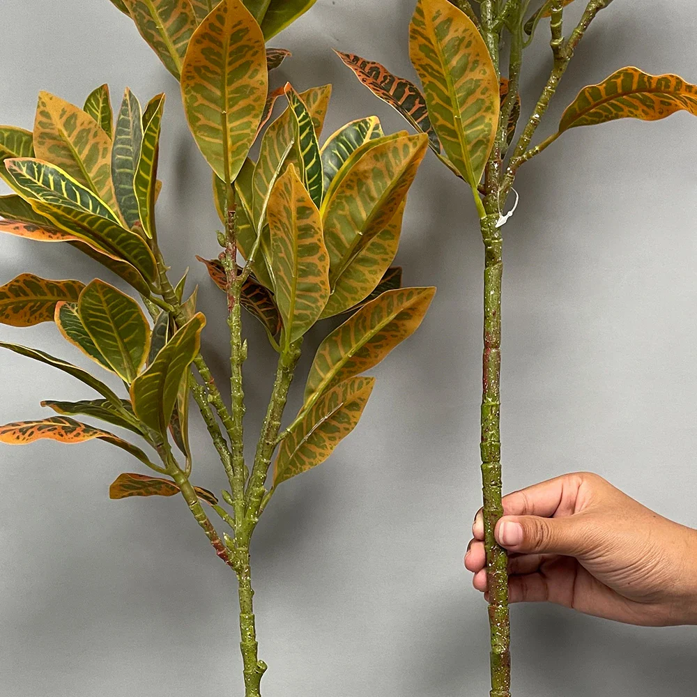 Artificial Tropical Magnolia Leaf Branch - Image 6