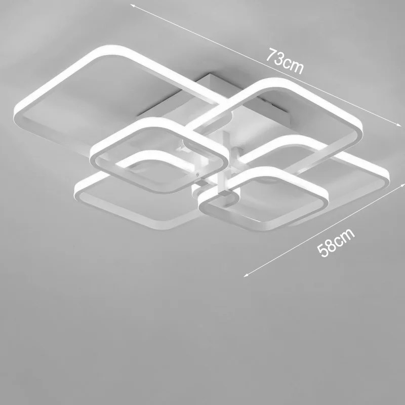 Contemporary LED Ceiling Light - Image 6