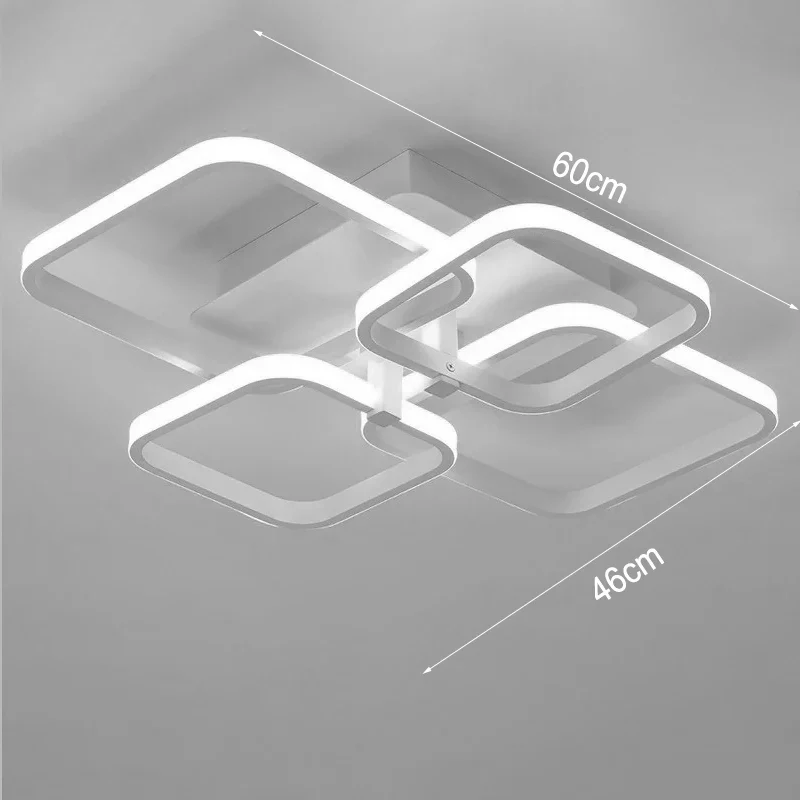 Contemporary LED Ceiling Light - Image 8