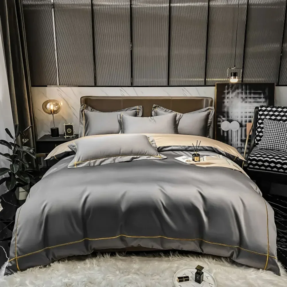 Solid Color Egyptian Cotton Bedding Sets - Image 10