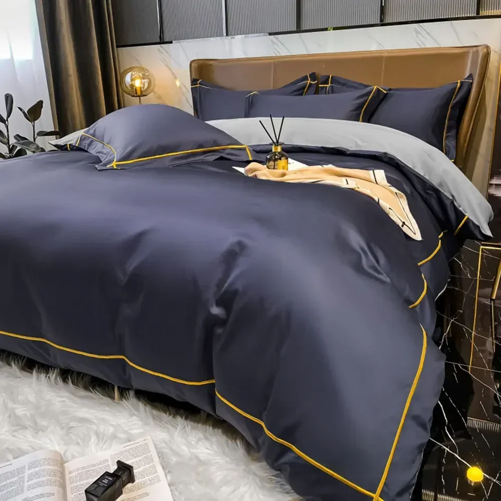 Solid Color Egyptian Cotton Bedding Sets - Image 15