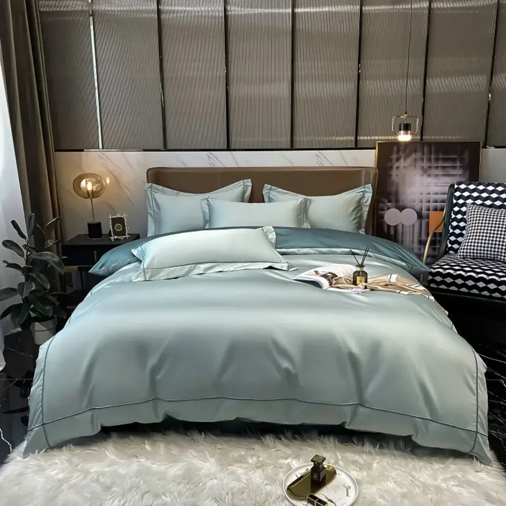 Solid Color Egyptian Cotton Bedding Sets - Image 5