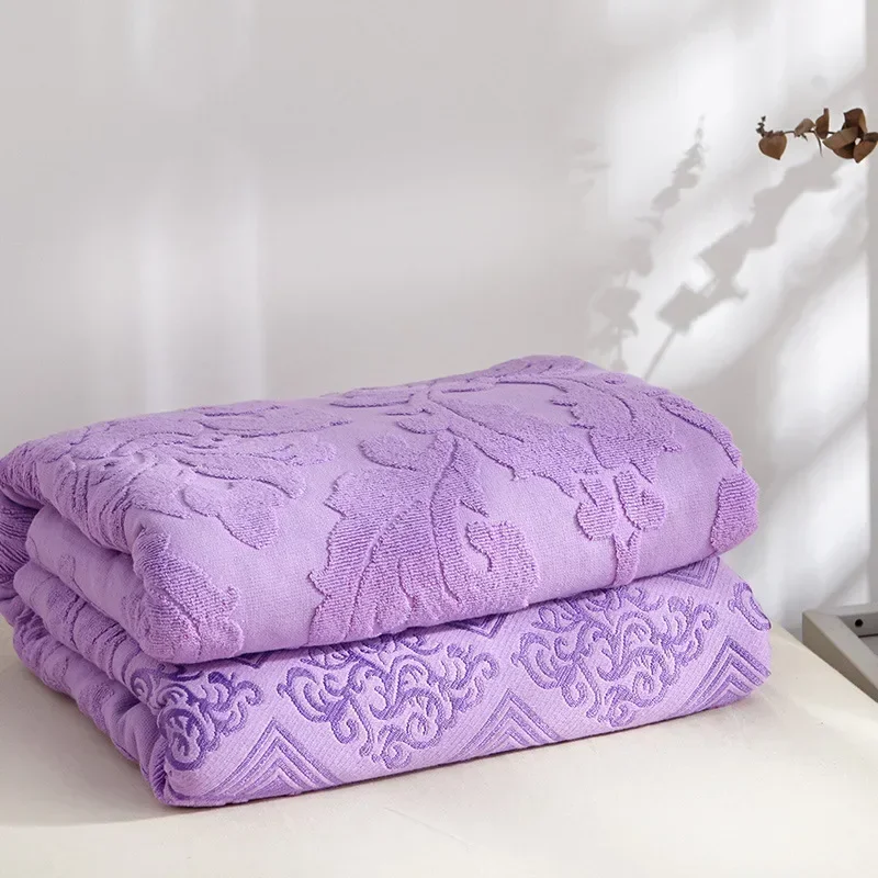 Jacquard Cotton Towel Blanket - Image 5