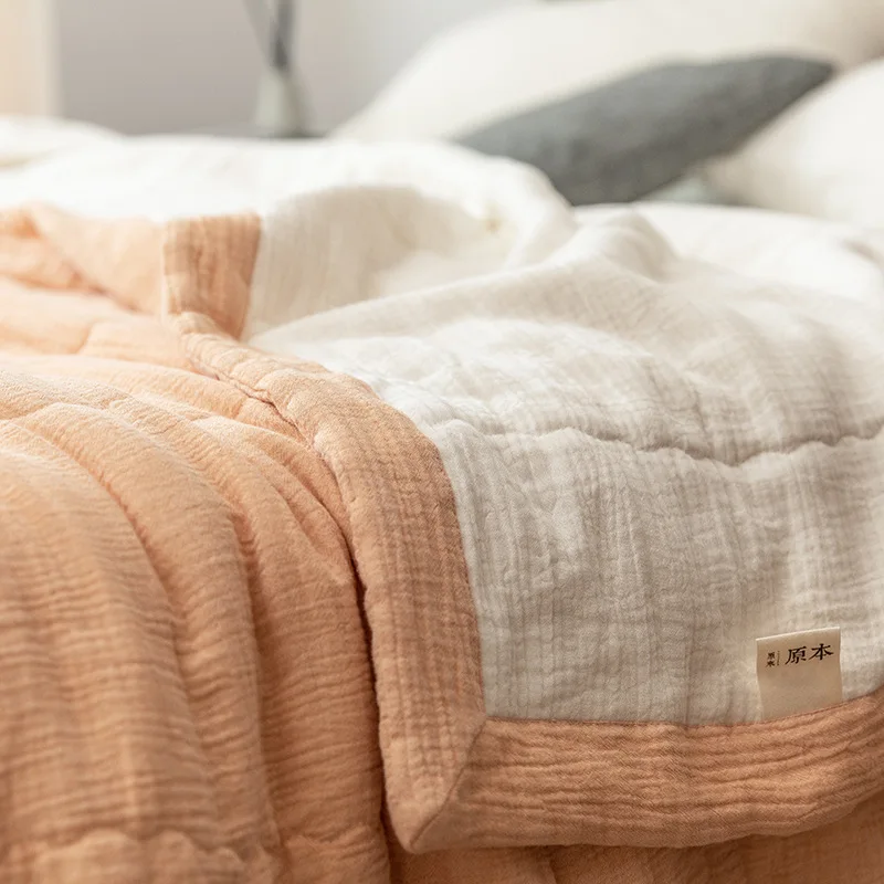 Japanese Cotton Gauze Summer Quilt - Image 8