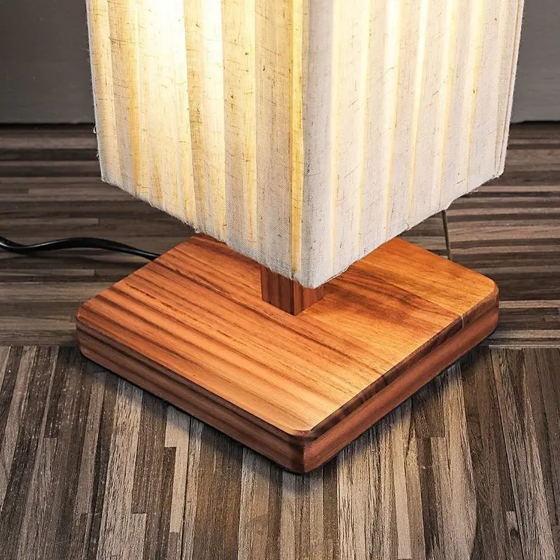 Japanese Wood Floor Lamp - Image 3