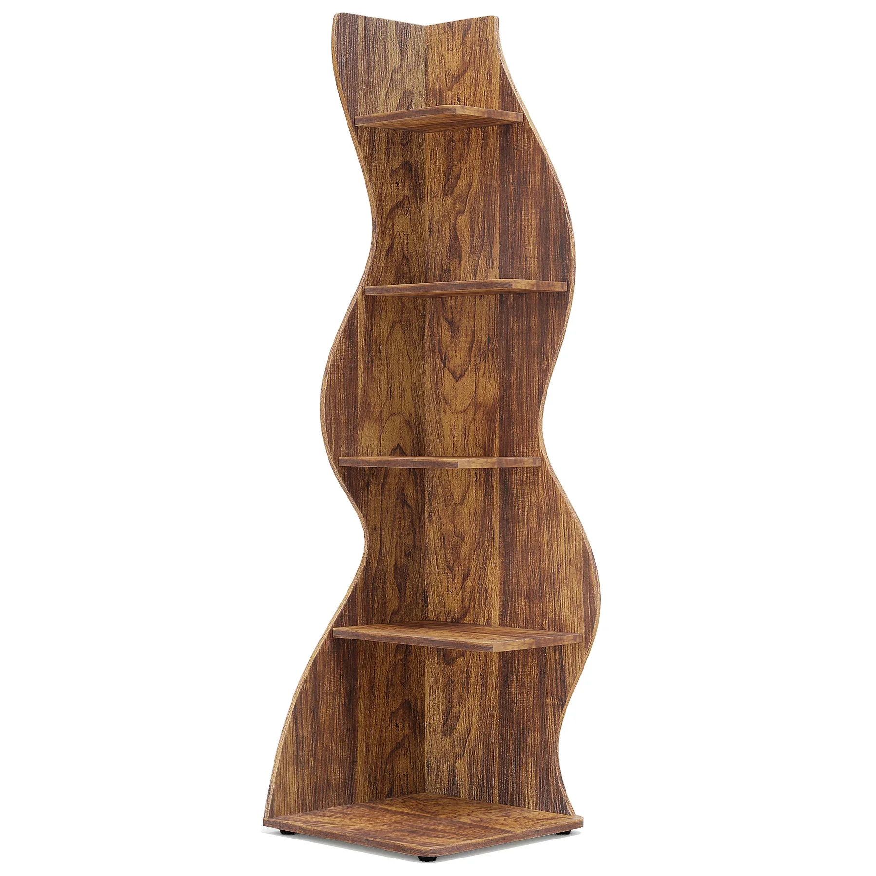 Modern 5-Tier Corner Shelf - Image 8