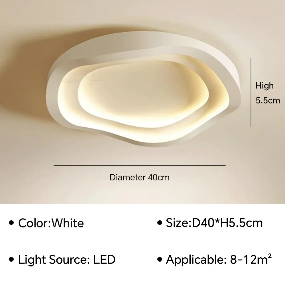 Modern Flush Mount Ceiling Light - Image 12