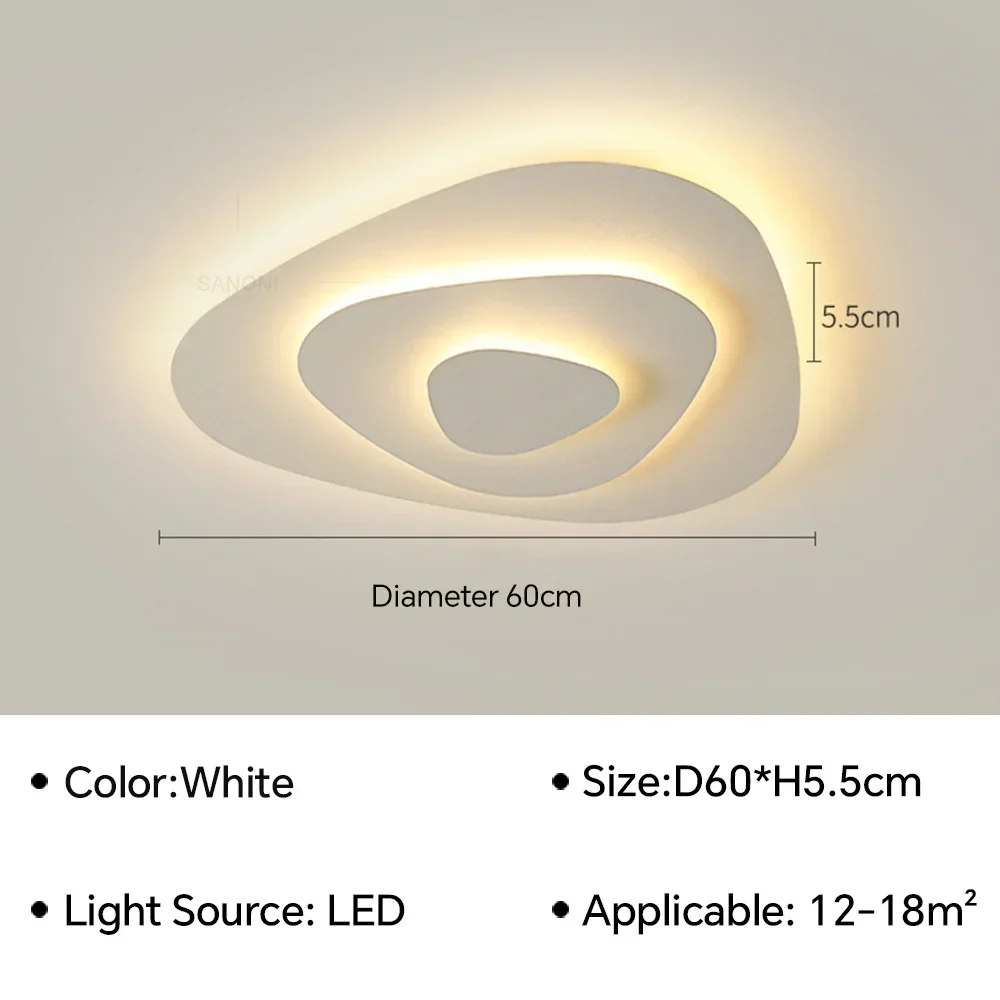 Modern Flush Mount Ceiling Light - Image 20