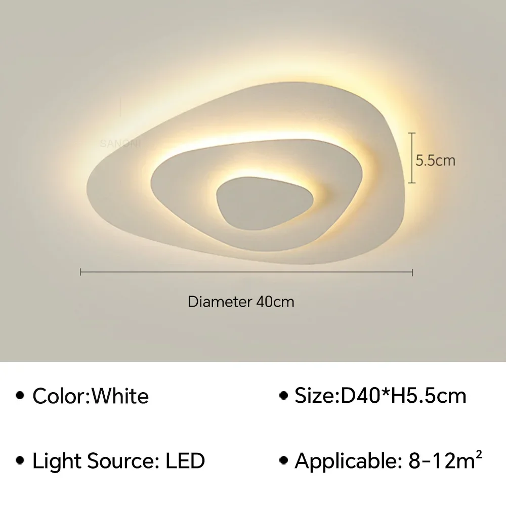Modern Flush Mount Ceiling Light - Image 22