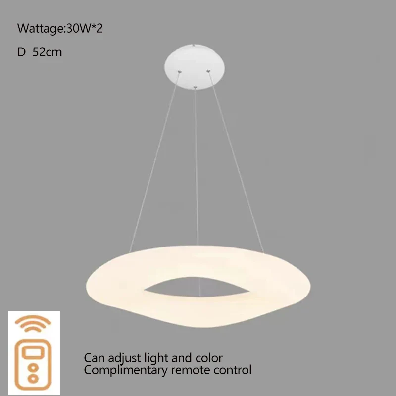 Modern LED PE Chandelier - Image 11