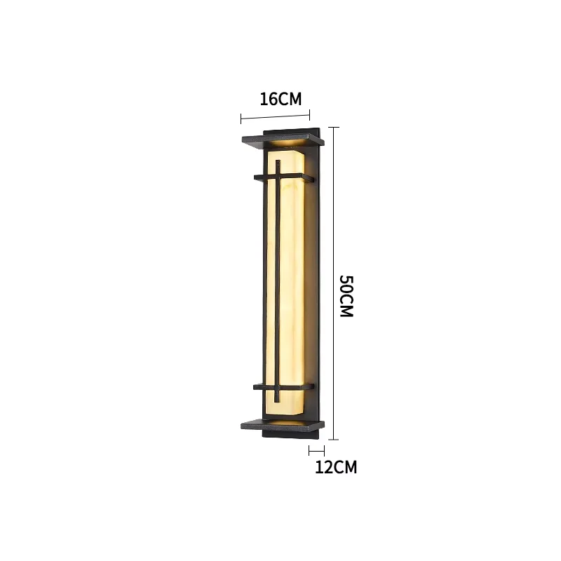 Modern Outdoor Stainless Steel Wall Lamp - Image 9