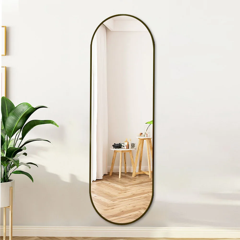 Modern Oval Wall Mirror - Image 3