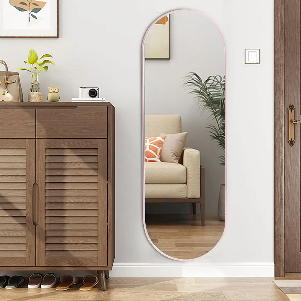 Modern Oval Wall Mirror - Image 5