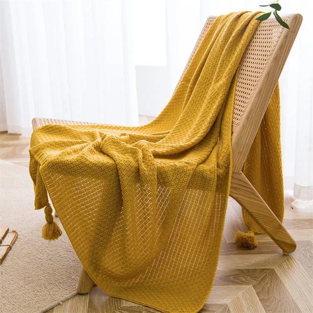 Nordic Chunky Knit Throw Blanket - Image 14