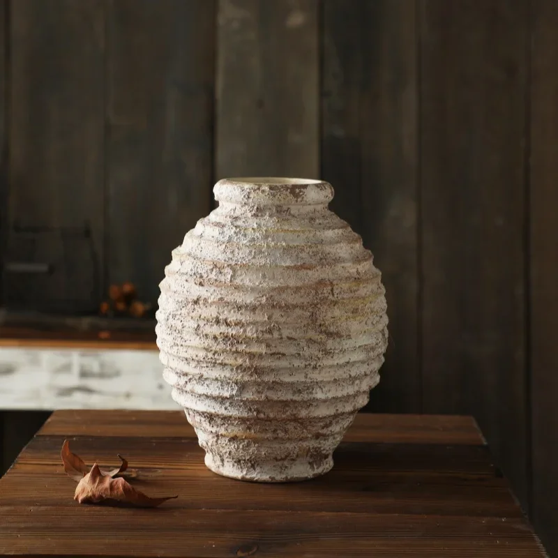 Retro Rough Pottery Vase - Image 4