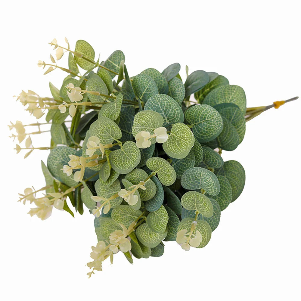 Silk Eucalyptus Leaf Set - Image 4