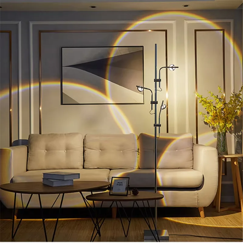 Sunset Glow Nordic Floor Lamp - Image 3